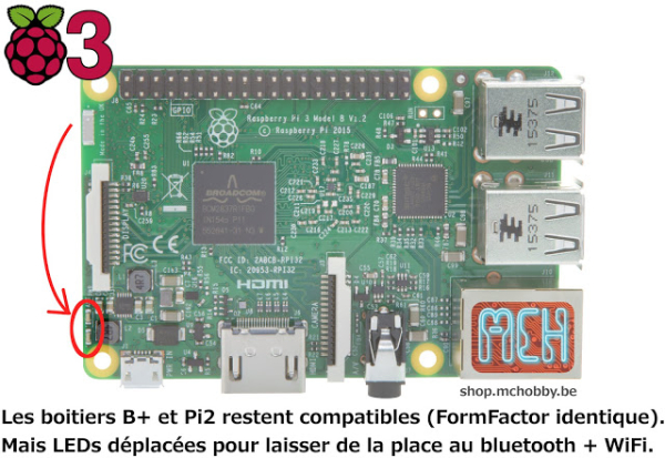 Acheter Raspberry pi 3 boîtier/ventilateur/dissipateur thermique/chargeur 5  V 2,5 a alimentation pour Raspberry Pi 3 modèle B + boîtier