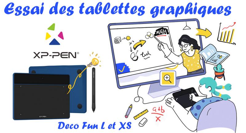 Tablettes graphiques XP PEN Deco Fun - Framboise 314, le Raspberry